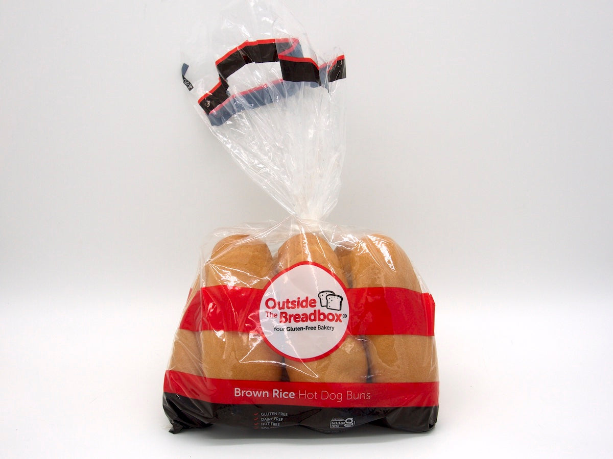 Brown Rice Hotdog Buns