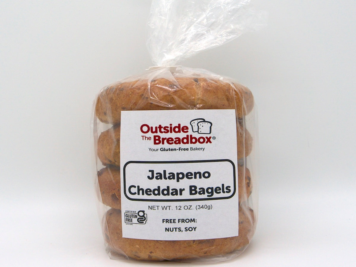 Jalapeño Cheddar Bagels
