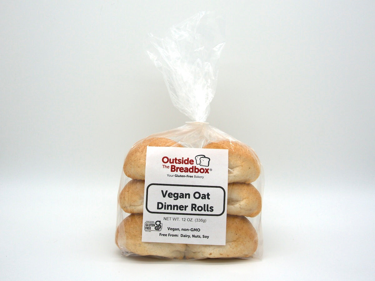 Vegan Oat Dinner Rolls